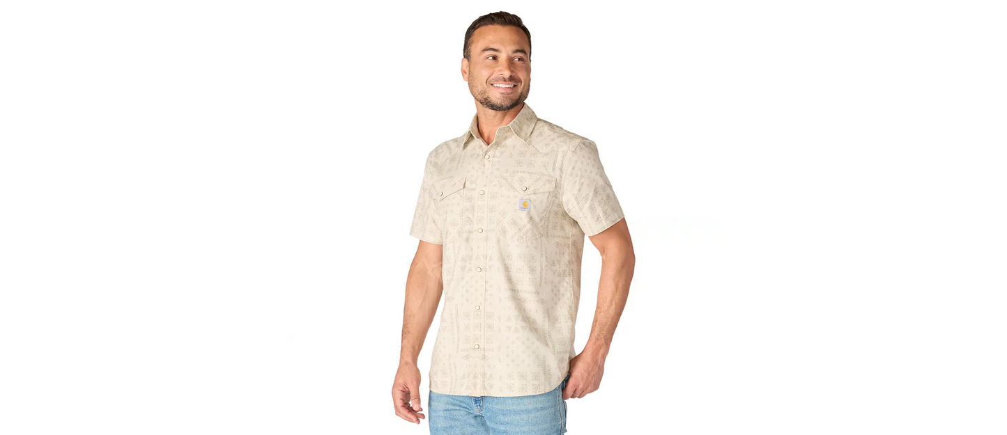 Carhartt Montana Bozeman Relaxed SS Plaid Shirt Men's