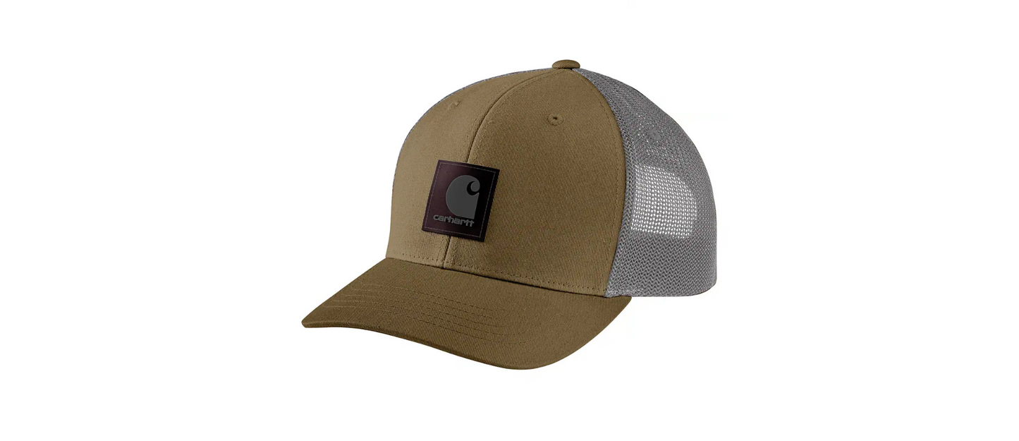 Carhartt Rugged Flex Twill Mesh-Back Logo Patch Cap