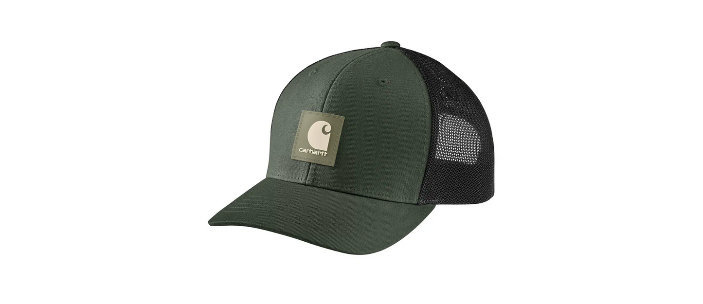 Carhartt Rugged Flex Twill Mesh-Back Logo Patch Cap