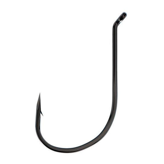 Eagle Claw Octopus Style Long Shank Offset Up Eye Forged TroKar Hooks