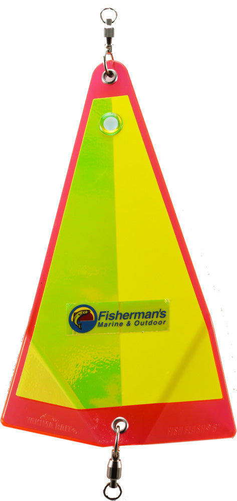 Yakima Bait Big Al's Medium Fish Flash & Fisherman's Marine & Outdoor Logo ZZZ