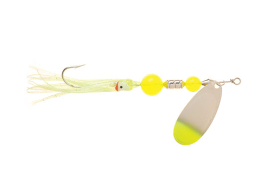 XXB Yakima Bait Flash Glo UV Casting Squid Spinner 6