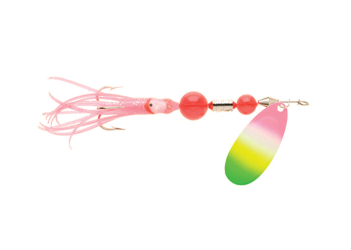 XXB Yakima Bait Flash Glo UV Casting Squid Spinner 6