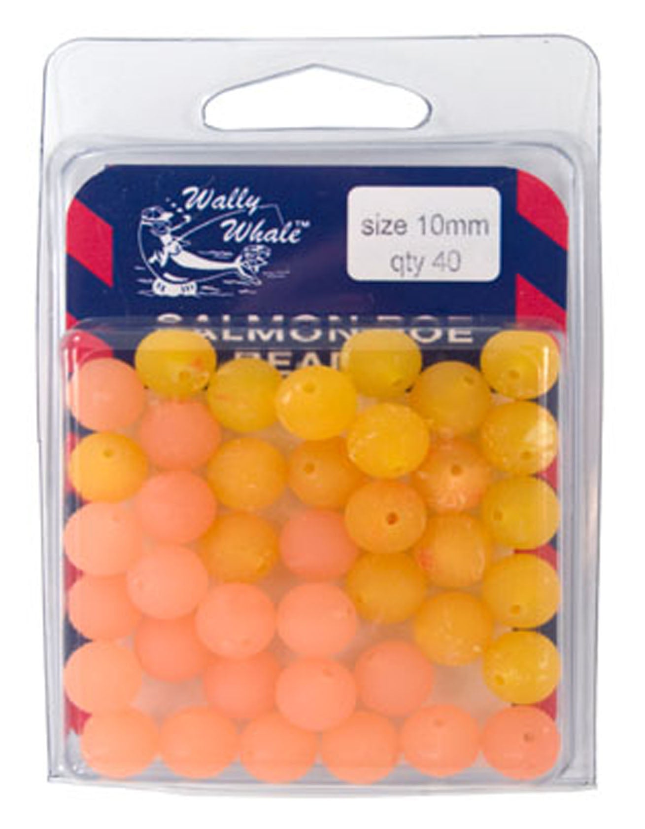 Gibbs Zak Wally Whale Salmon Roe Beads