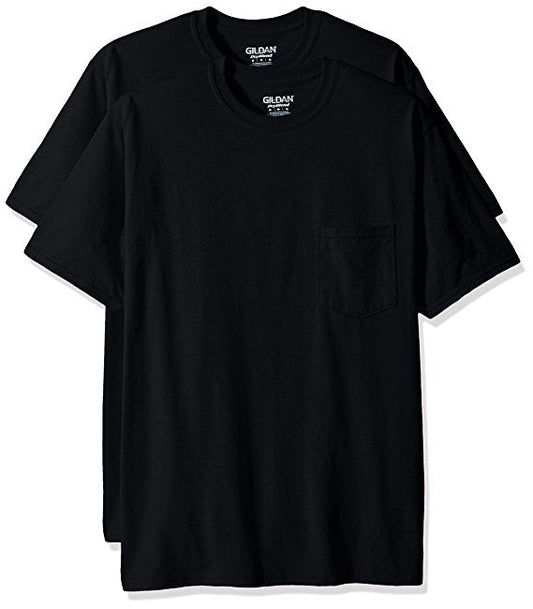 Gildan Men'S 2-Pack Workwear Pocket T-Shirts