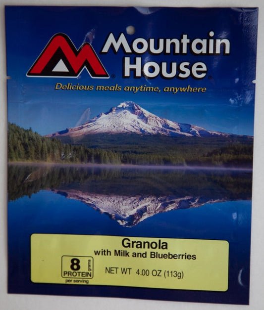 Mountain House Granola Milk & Blueberries