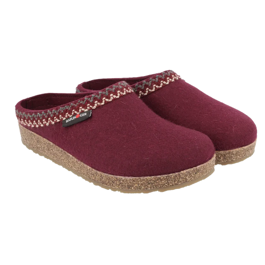 Haflinger ZigZag Clogs