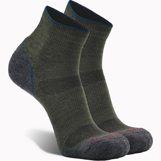Fox River Men's Basecamp 2.0 Lightweight Quarter Crew Hiking Sock