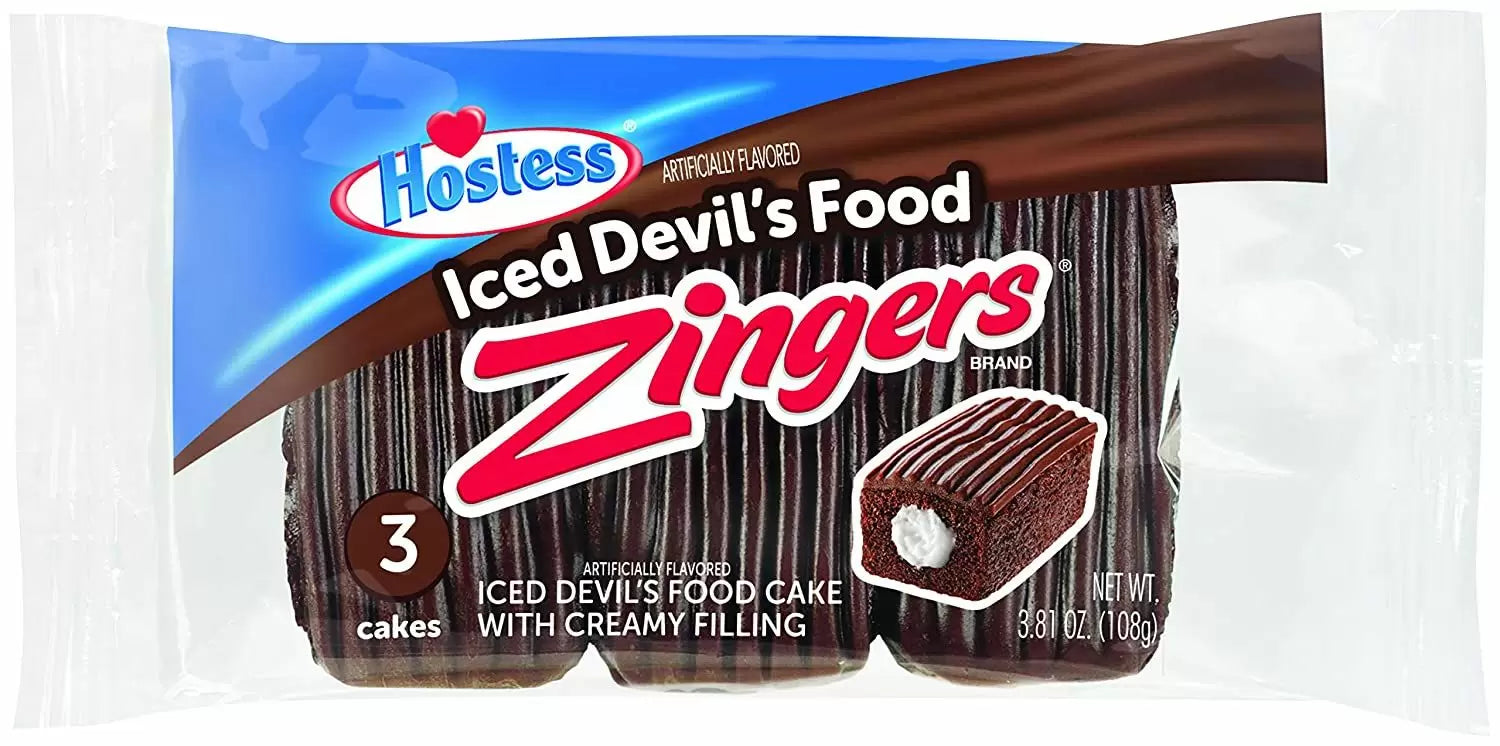 Hostess Zingers Devils Food