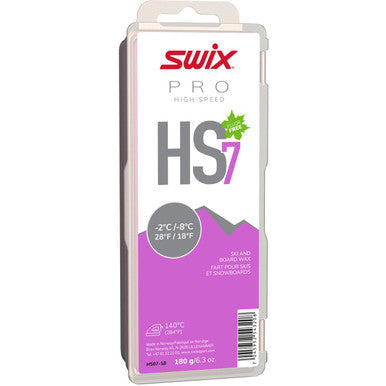 Swix HS7 Violet Fluoro-Free Ski Glide Wax - 180g