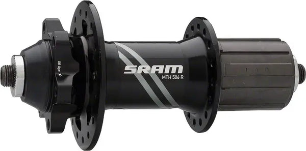 Sram 506 6-Bolt Disc Rear 32H Black with QR Skewer