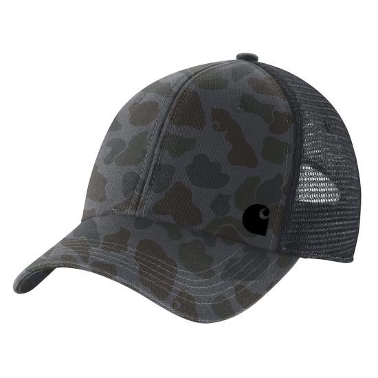 Carhartt Canvas Mesh-Back Camo Cap