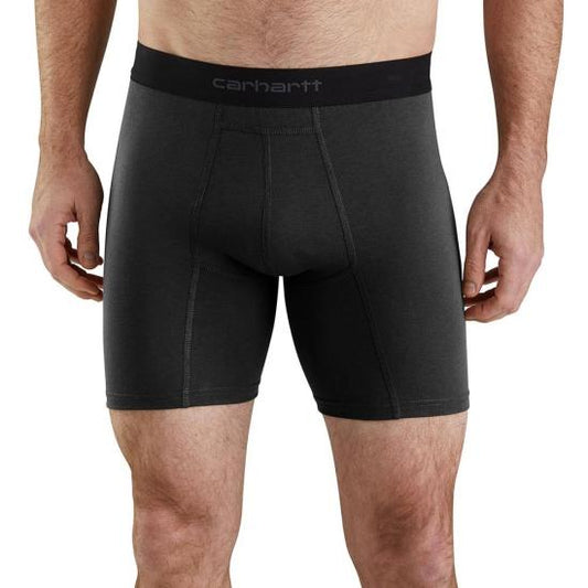 Carhartt 8 Inch Cotton Boxer Brief 2-Pack