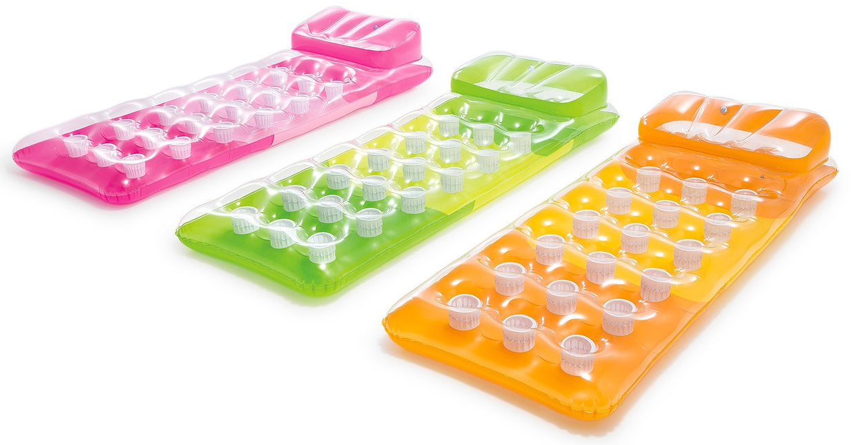 Intex 18-Pocket Fashion Inflatable Lounge