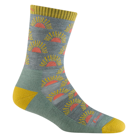 Darn Tough Ray Day Micro Crew Lightweight with Cushion Sock