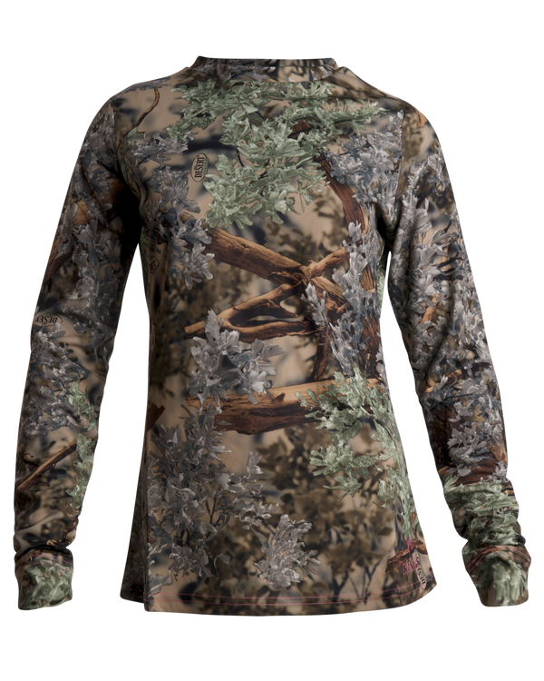 King's Camo Hunter Long Sleeve Tee Women's