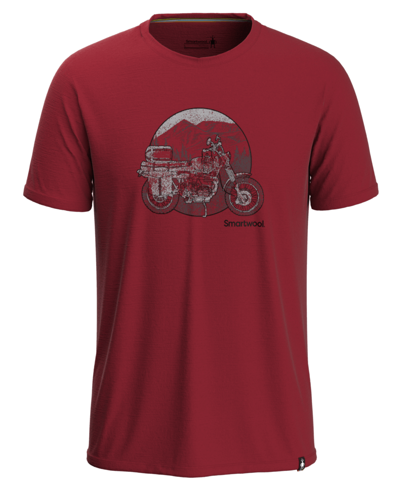 Smartwool Men's Merino Sport Overland Trek Short Sleeve Graphic Tee