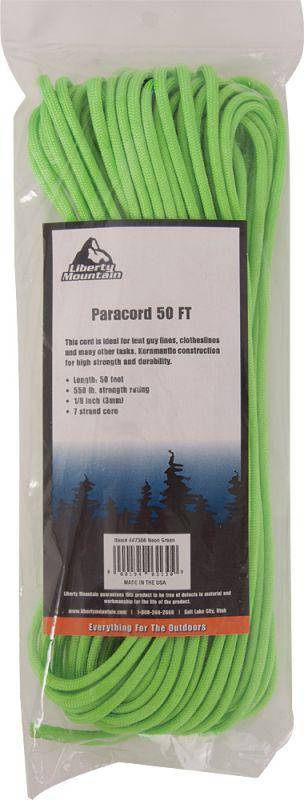 Liberty Mountain Paracord 50 Ft