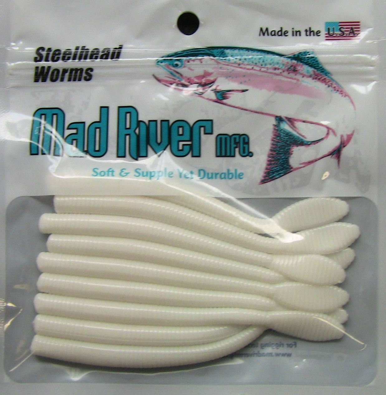 Mad River Mfg. Steelhead Worm 6"