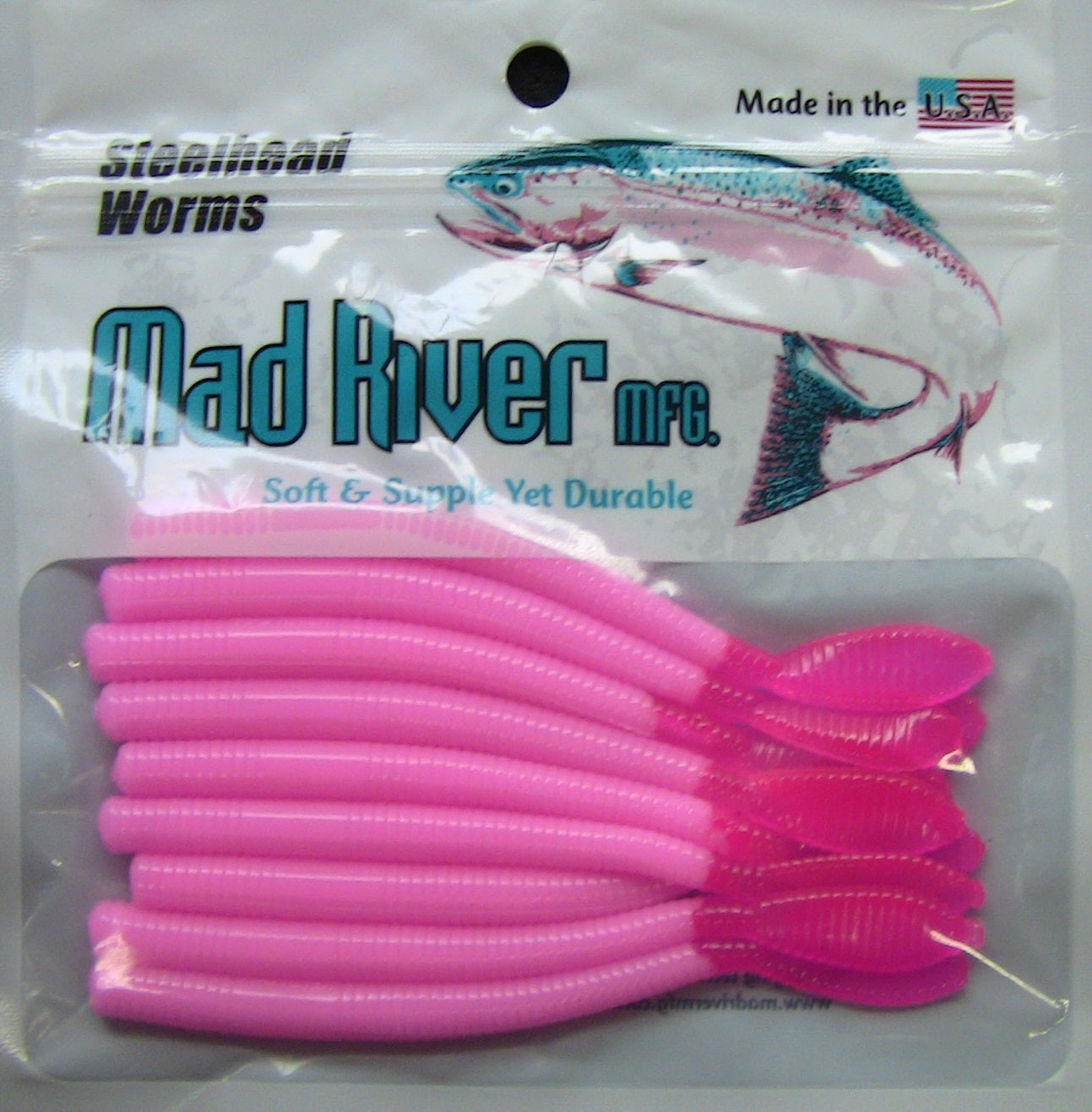 Mad River Mfg. Steelhead Worm 6"