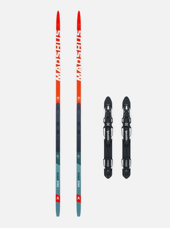 Madshus Race Speed Classic Skis with Performance Classic Bindings