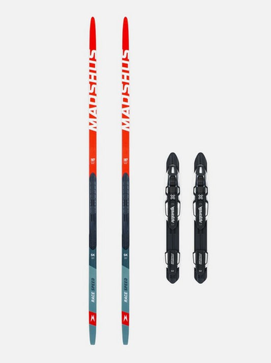 Madshus Race Speed Skate Skis with Performance Bindings