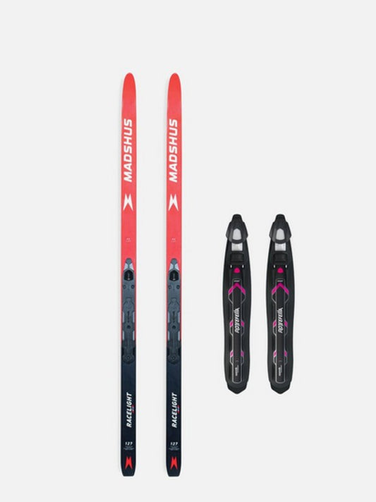 Madshus Racelight MG Skis with Rottefella Start Binding