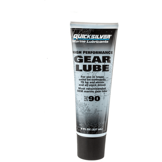 Mercury Marine Quicksilver SAE 90 High Performance Gear Lube 8oz. Tube
