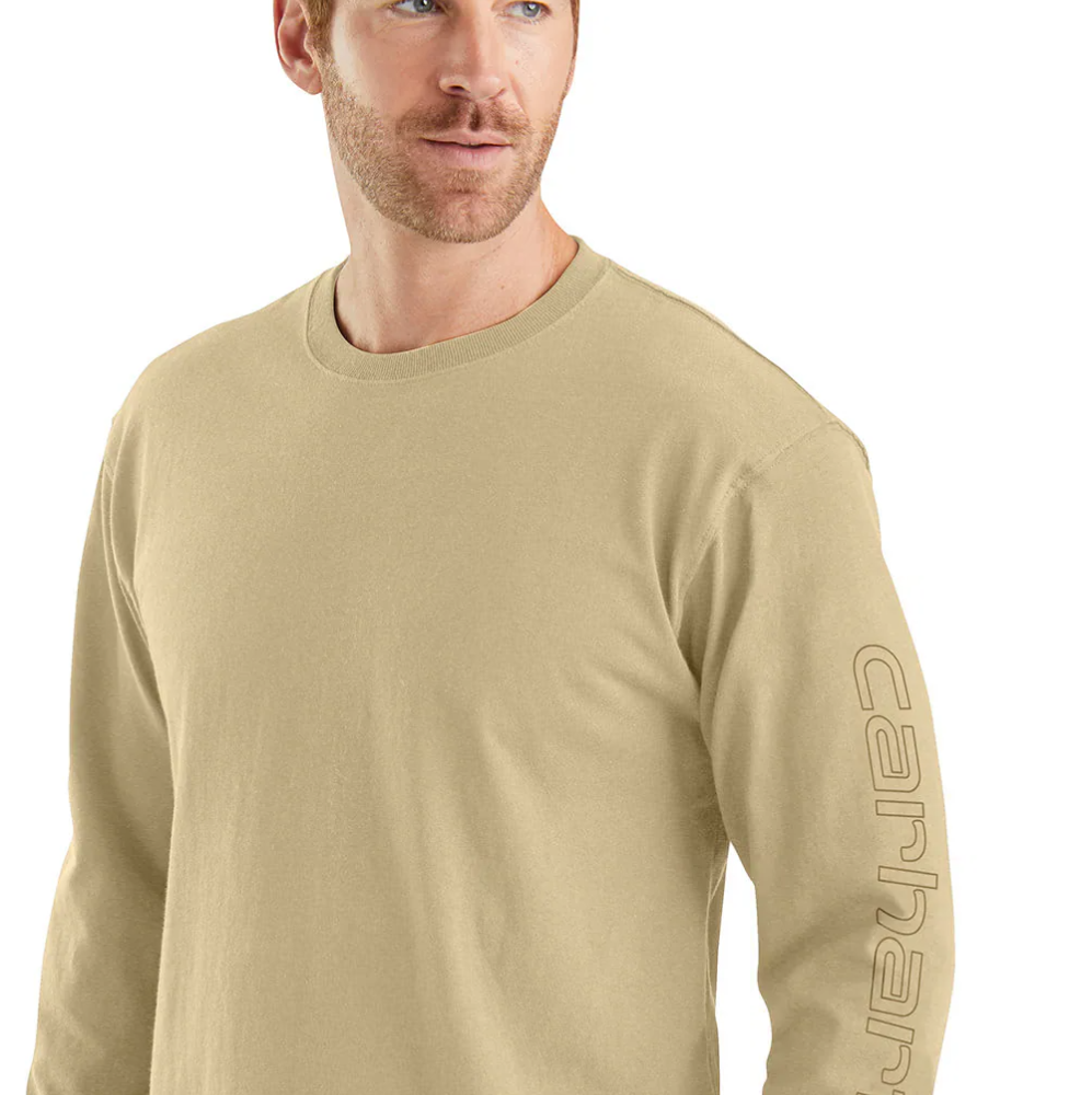 Carhartt Men's Graphic Logo Long Sleeve T-Shirt