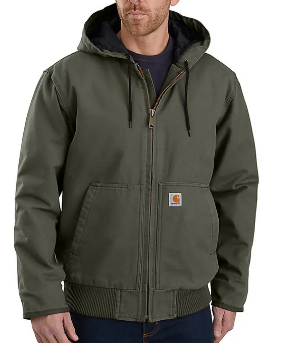 Carhartt Men's Loose Fit Washed Duck Insulated Active Jacket