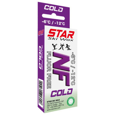 Star NF Cold Non-Fluoro Ski Glide Wax - 60 g