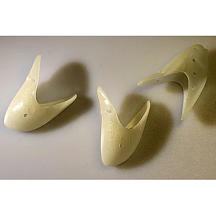 Krippled Herring U-Rig-M Head, #2, Glow, 3/Pack