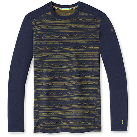 Smartwool Men's Merino 250 Baselayer Pattern Crew - Ascent Outdoors LLC