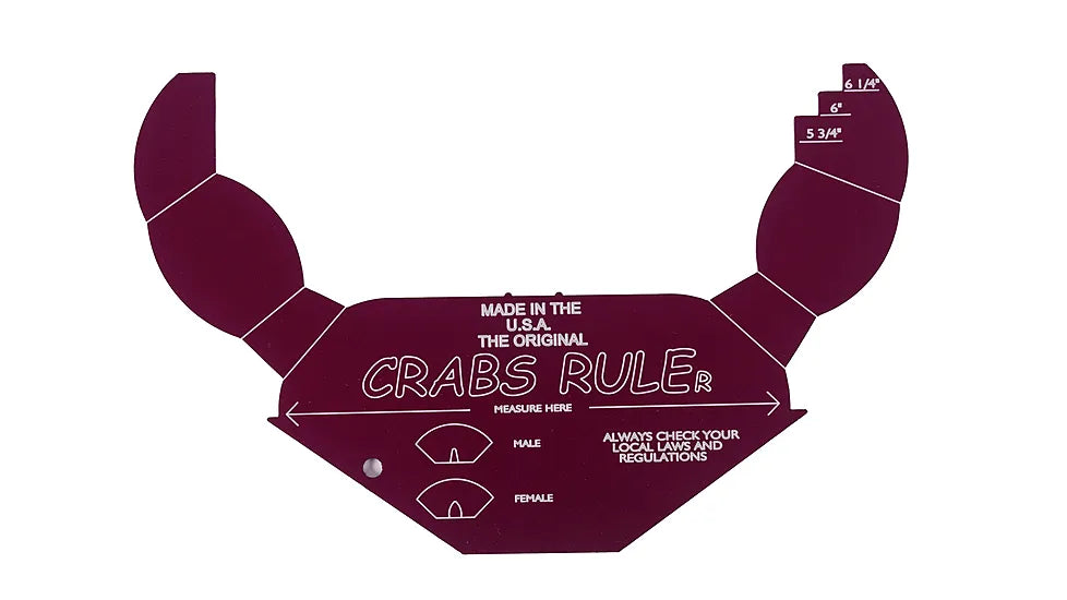 Willapa Deluxe Aluminum Crab Gauge