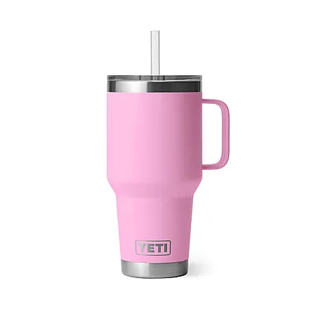 YETI Rambler 35 oz Straw Mug Tropical Pink