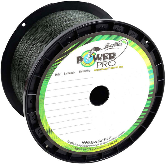 Power Pro 21100801500E Spectra Braided Fishing Line 80lb 1500yd Green