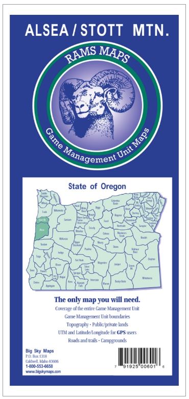 Rams Oregon Game Management Unit Maps