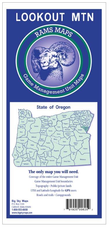 Rams Oregon Game Management Unit Maps