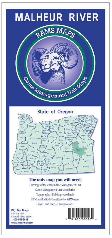 Rams Oregon Game Management Unit Maps