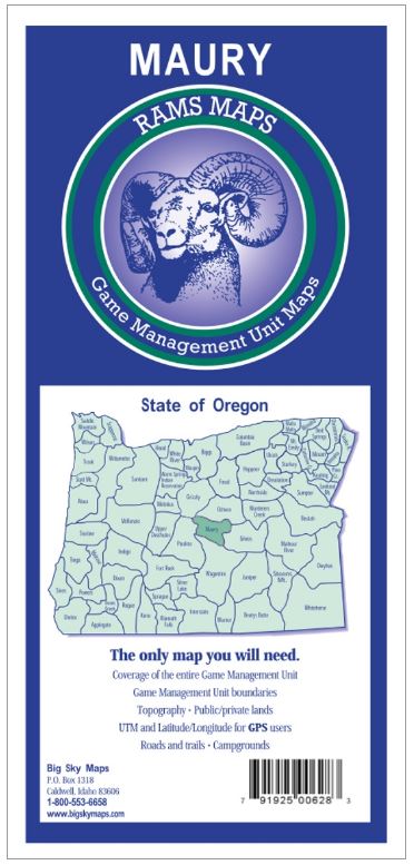 Rams Oregon Game Management Unit Maps