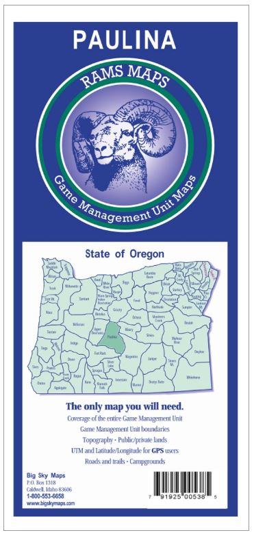 Rams Oregon Game Management Unit Maps