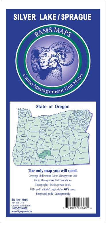 Rams Oregon Game Management Unit Maps