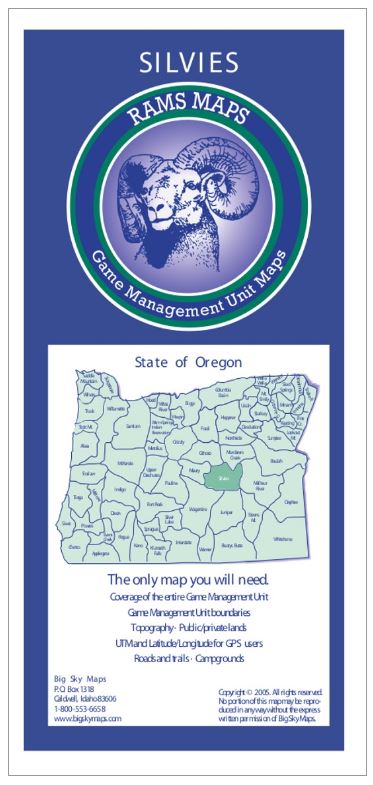 Rams Oregon Game Management Unit Maps