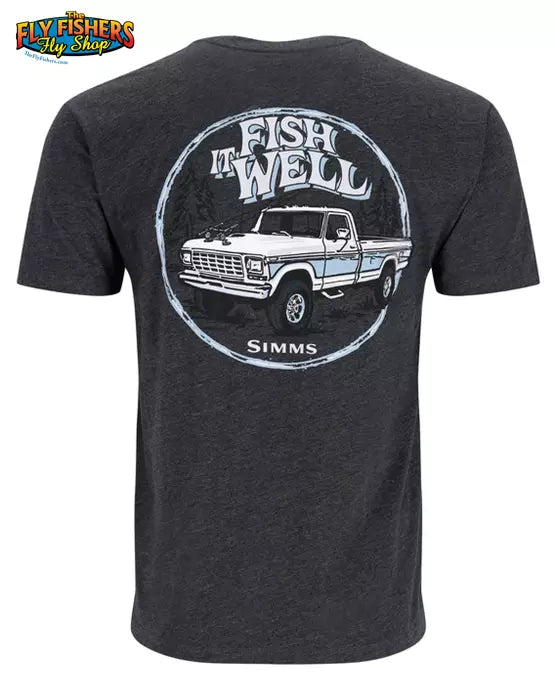 Simms Fish It Well Truck T-Shirt Men's