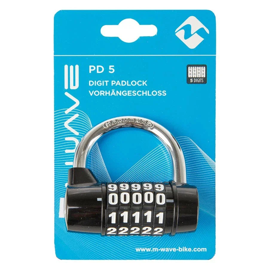 M-Wave PD 5 Padlock Combination 40mm