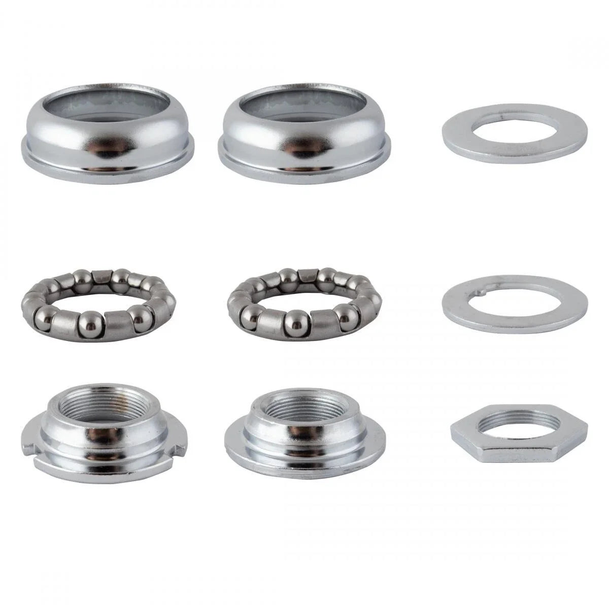 Blackops Bottom Bracket Set Chrome 1pc SEALED MECH-24tpi CP