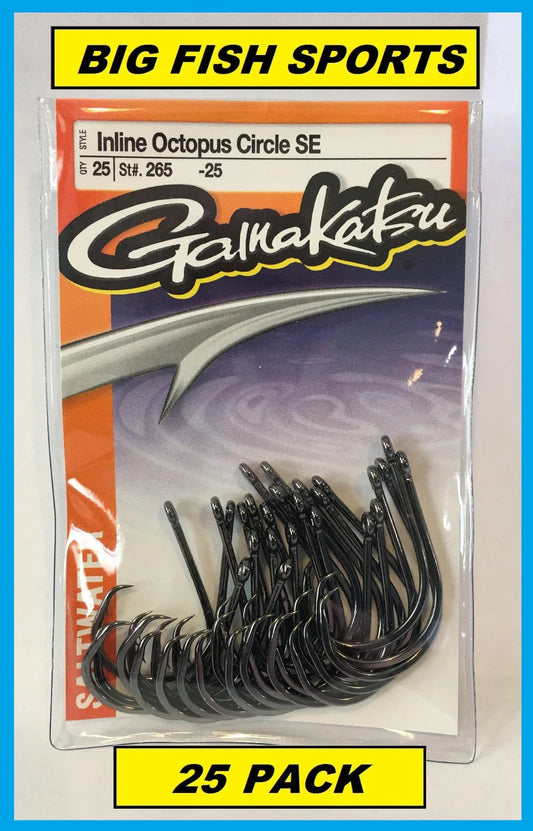 Gamakatsu Octopus Circle SE Inline NB25P 6/0