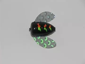 Yakima Bait Spin-N-Glo B12-Sz 0 Nickel Plate Chartreuse Head Mylar Wing