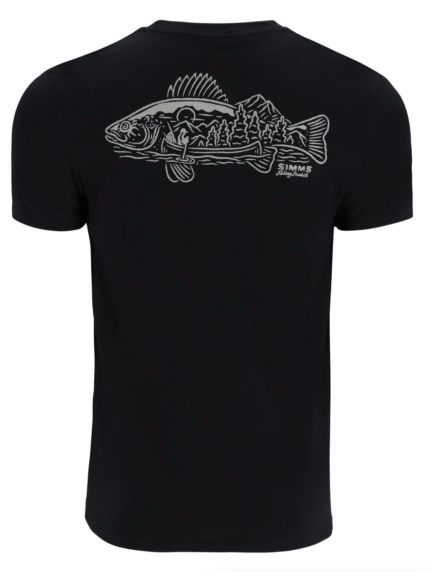 Simms Walleye Scene T-Shirt Men's