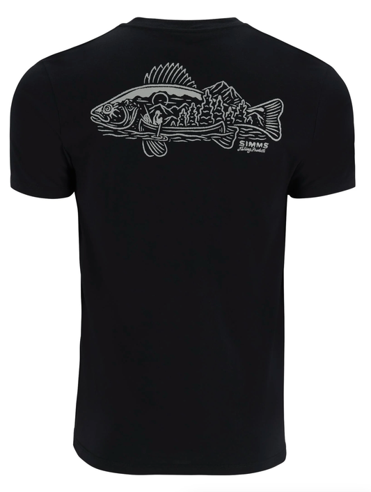 Simms Walleye Scene T-Shirt Men's